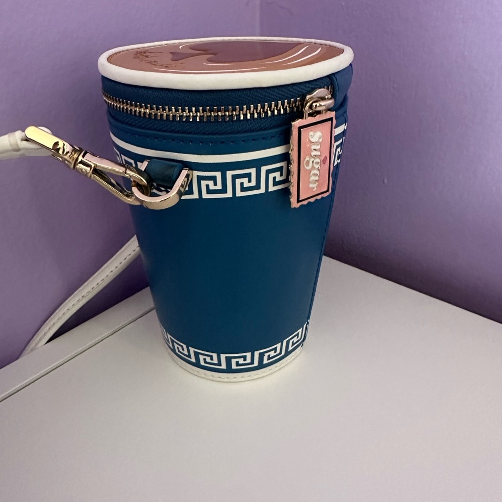Kate spade happy to serve you coffee cup bag - Picture 5 of 12